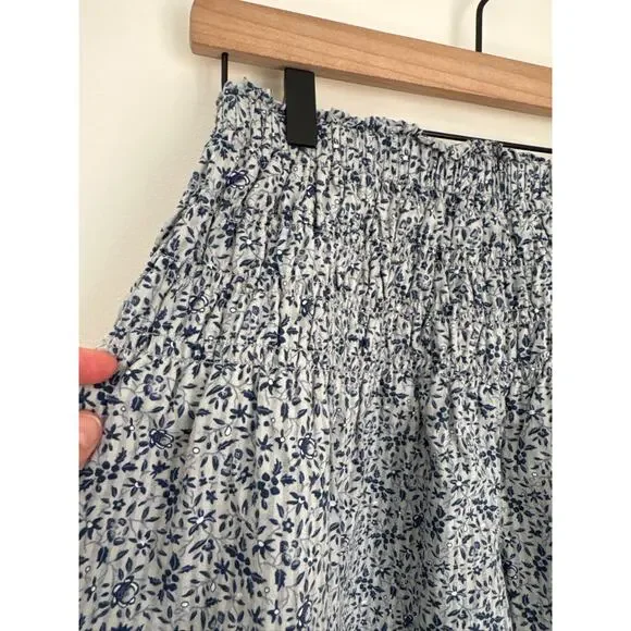 Madewell Blue Floral Skirt Set - Picture 5 of 6